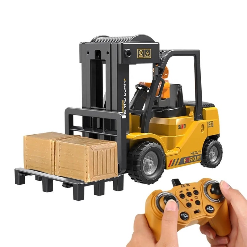 Flatbed Forklift Scale 1/24 With Remote Control - QH9014 - Image 3