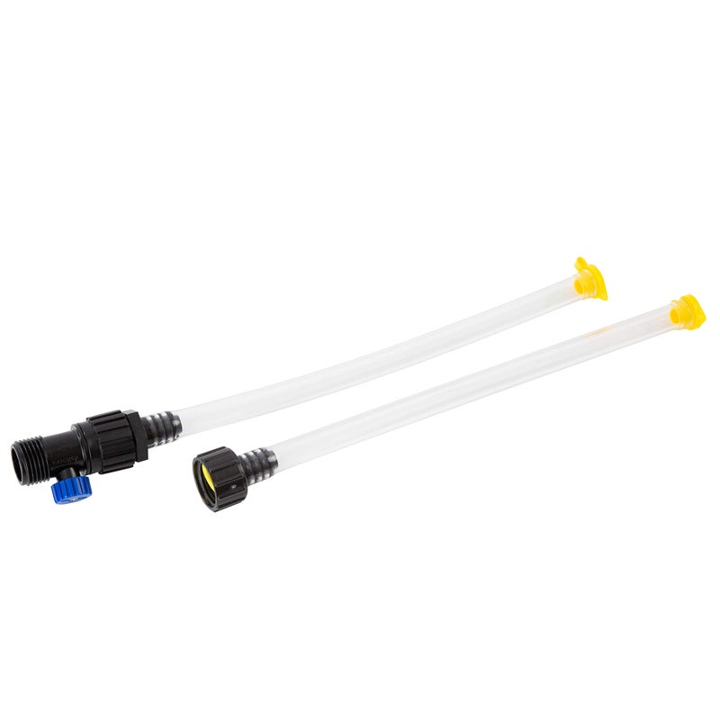 Mayes Water Level Tool, Made in USA, Accurate Yard Grading and Construction Leveling, Attaches to Standard Hose - Image 1