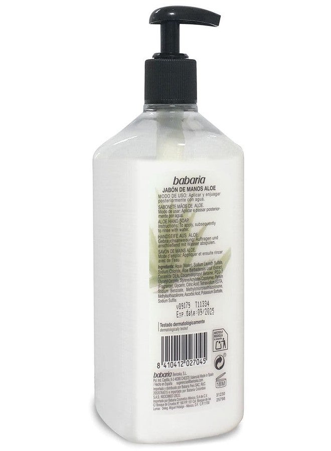 Babaria Aloe Vera Jabón Liquido Manos 500 Ml - Image 2
