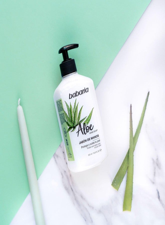 Babaria Aloe Vera Jabón Liquido Manos 500 Ml - Image 4