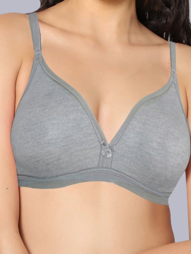 Eden Pack of 2 - Non-Padded Non Wired Cotton Blend T-Shirt Bra - Image 5