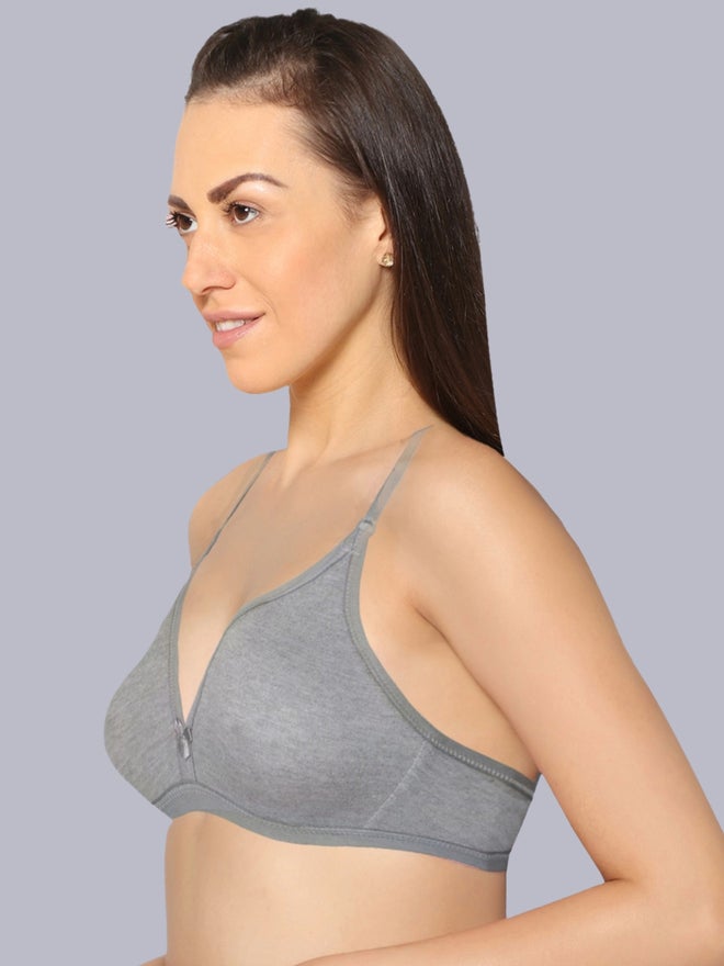Eden Pack of 2 - Non-Padded Non Wired Cotton Blend T-Shirt Bra - Image 4