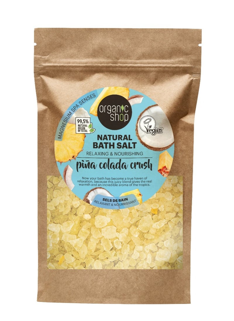 Organic Shop Organic Shop Pina Colada Crush. Natural Bath Salt 500 g  - Image 1