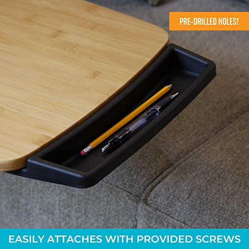 Stander Utensil Compartment Accessory, Compatible with Stander's Omni-Tray and the Signature Life Independence Tray Table, Black - Image 3