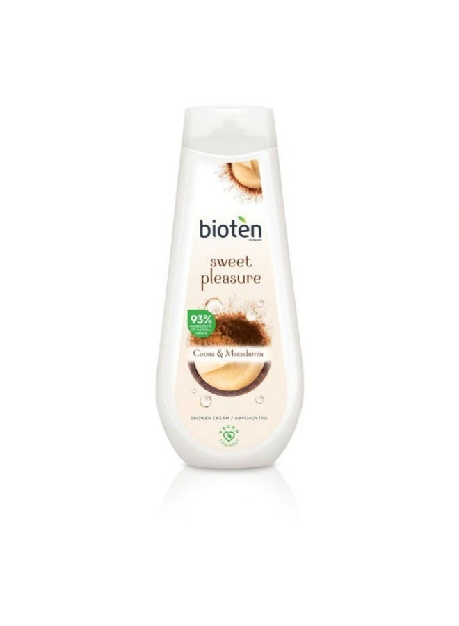 bioten Sweet Pleasure Cocoa & Macadamia Body Wash 750ml - Image 1