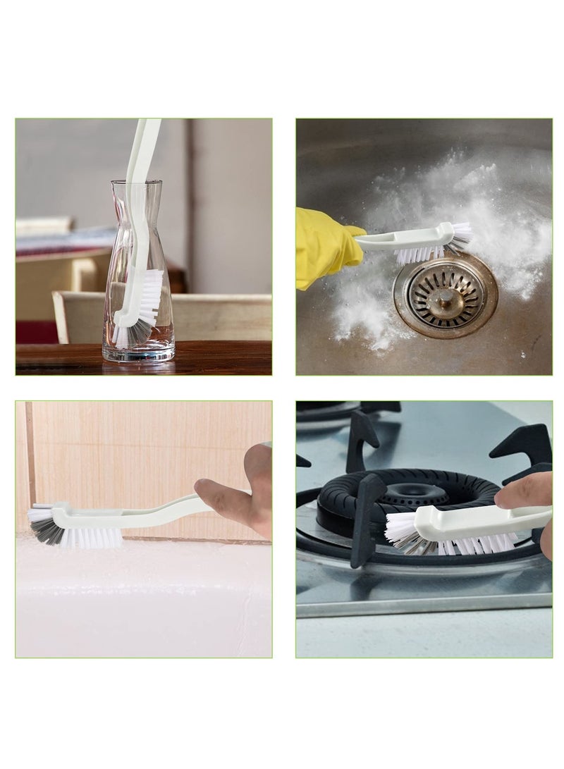 KASTWAVE 8 Pack Grout Cleaner Brush, Hand-held Groove Gap Cleaning Tools Tile Joint Scrub Brush to Deep Clean, Household Cleaning Brushes for Window Door Track, Stove Tops, Kitchen, Floor Lines - Image 4