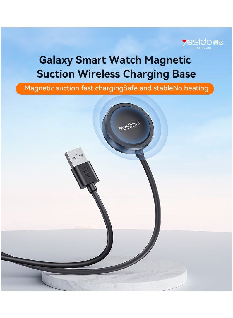 Yesido Magnetic Watch Charger for Samsung Type C Black-CA162 - Image 3