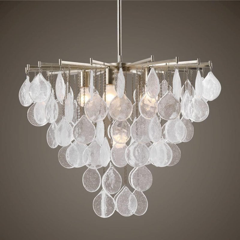 Uttermost Goccia  6 Light Tear Drop Glass Pendant - Image 5