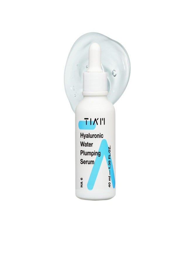 TIA'M TIAM Hyaluronic Acid Korean Serum 40 ml, K-Beauty Hydrating Face Serum with Panthenol, Moisturizing Korean Serum for Combination & Dry Skin - Image 1