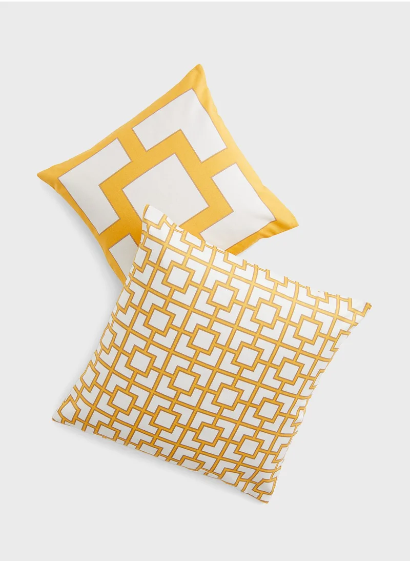 H&M 2-Pack Satin Cushion Covers