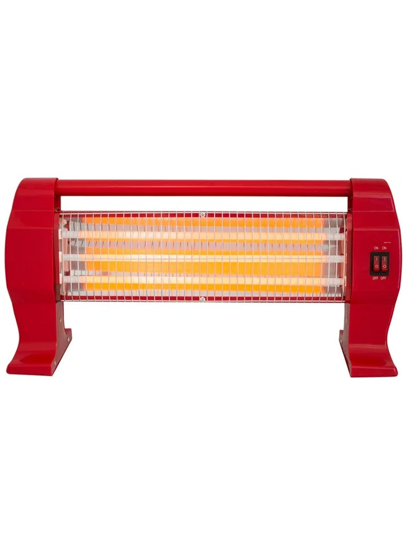 Luxgen Quartz Heater 1200W Powerful Room Heating Solution with Dual Heat Settings, Wide Angle Heat Distribution, Low Power Consumption, Compact Design for Winter Comfort - Image 3