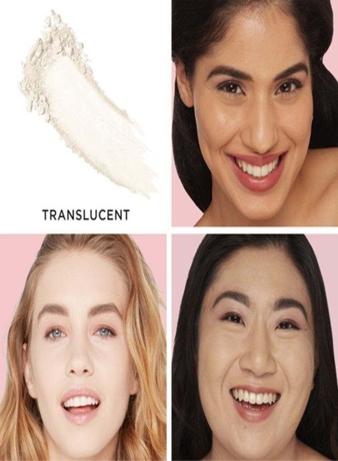 IT Cosmetics Bye Bye Pores Translucent Pressed Setting Powder Translucent– Pore-Blurring Matte Finish, Long-Wear Oil Control, 0.31 oz / 9 g - Image 4