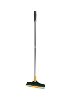 Generic 3 in 1 Broom, Floor Brush with 100cm Long Handle, 180° Rotating Brush Head, Suitable for Cleaning Bathroom, Kitchen, Glass, Courtyard, Green  - Image 1