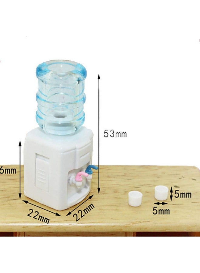 SXFSE Dollhouse Decoration Accessories,Miniature Life Play Scene Model Doll House Accessories Mini Water Dispenser (A) - Image 2