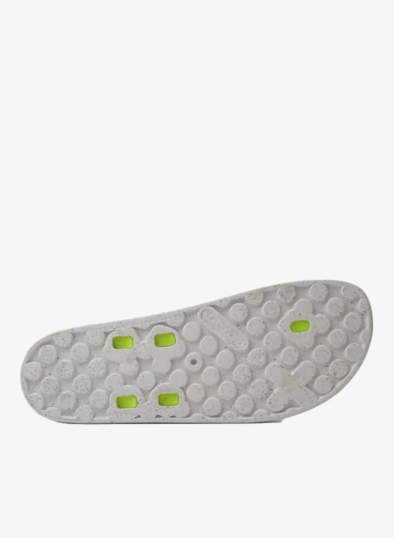 Voices White Pet-Lime-Lime Smooth Stone Women'S Anti Slip Sole  Colored Strap Sandals - White/Yellow for Women | Best Price UAE