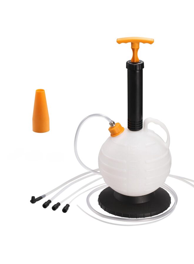 Generic 6L Manual Vacuum Oil Extractor Pump - Fluid Extractor for Automotive and Marine Oil Change  - Image 1