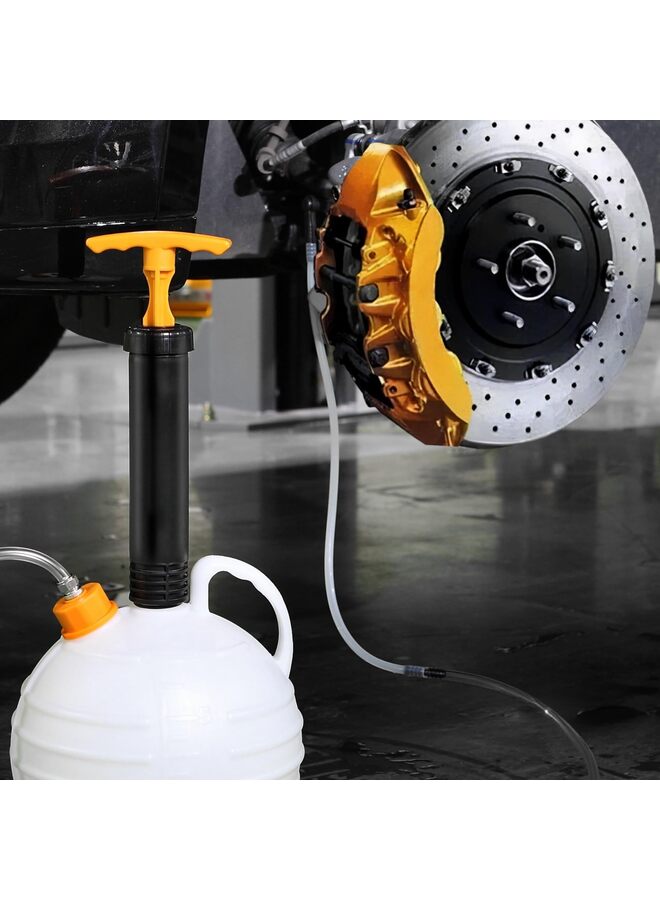 Generic 6L Manual Vacuum Oil Extractor Pump - Fluid Extractor for Automotive and Marine Oil Change  - Image 5
