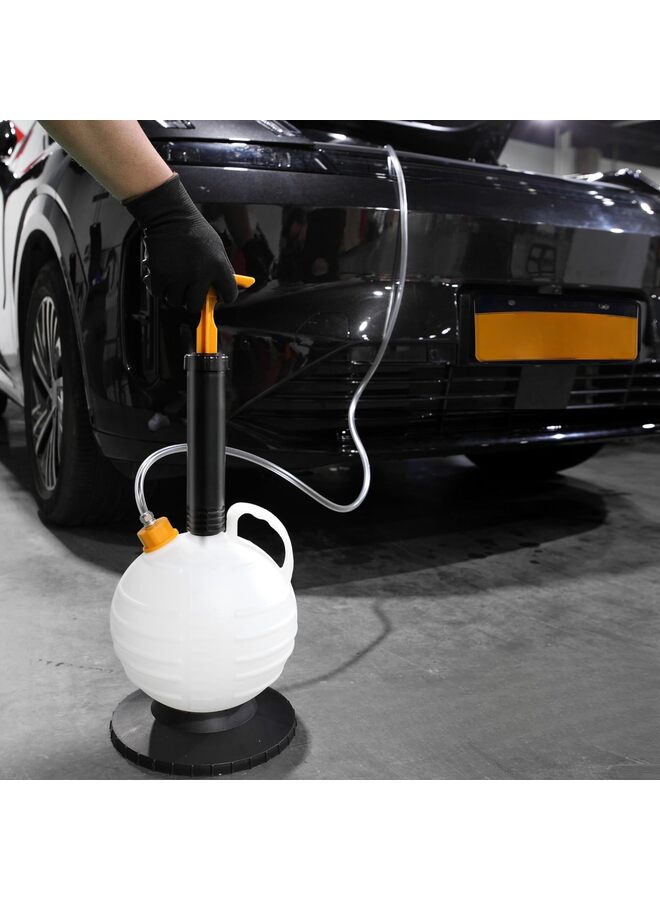 Generic 6L Manual Vacuum Oil Extractor Pump - Fluid Extractor for Automotive and Marine Oil Change  - Image 4