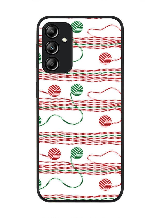 Stylizedd Rugged Black edge case for Samsung Galaxy A24 4G Slim fit Soft Case Flexible Rubber Edges Anti Drop TPU Gel Thin Cover - Wool Roll - Image 1