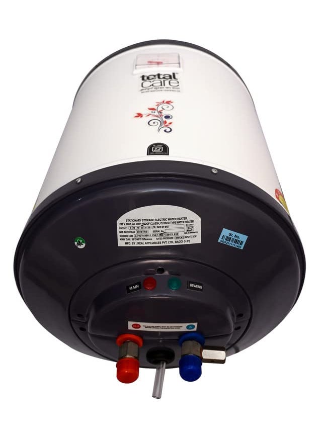 TOTAL CARE TOTAL CARE TC 25L Electrical Geyser 2000W Power 230V Voltage IvoryWhite Perfect for Home Kitchen  - Image 2