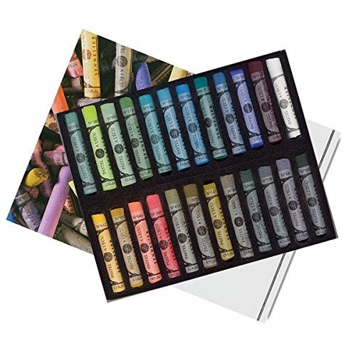Sennelier Extra Soft Pastel Set of 24 - Landscape, Blue - Image 1