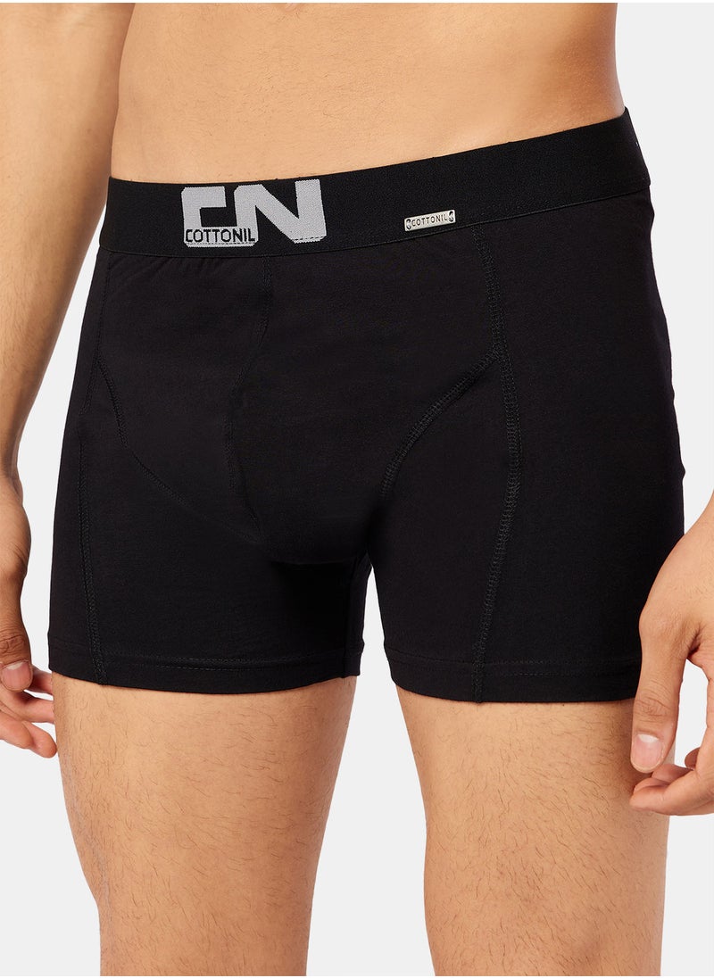 COTTONIL Basic Logo Cotton Boxers  - Image 1