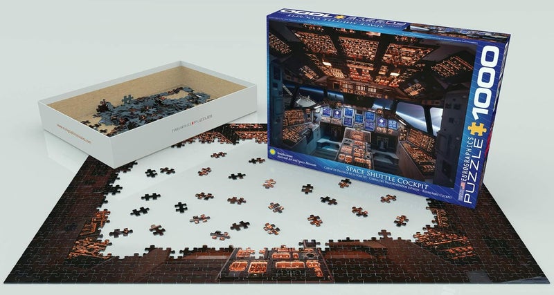 EuroGraphics Shuttle Cockpit 1000 Piece Puzzle - Image 3