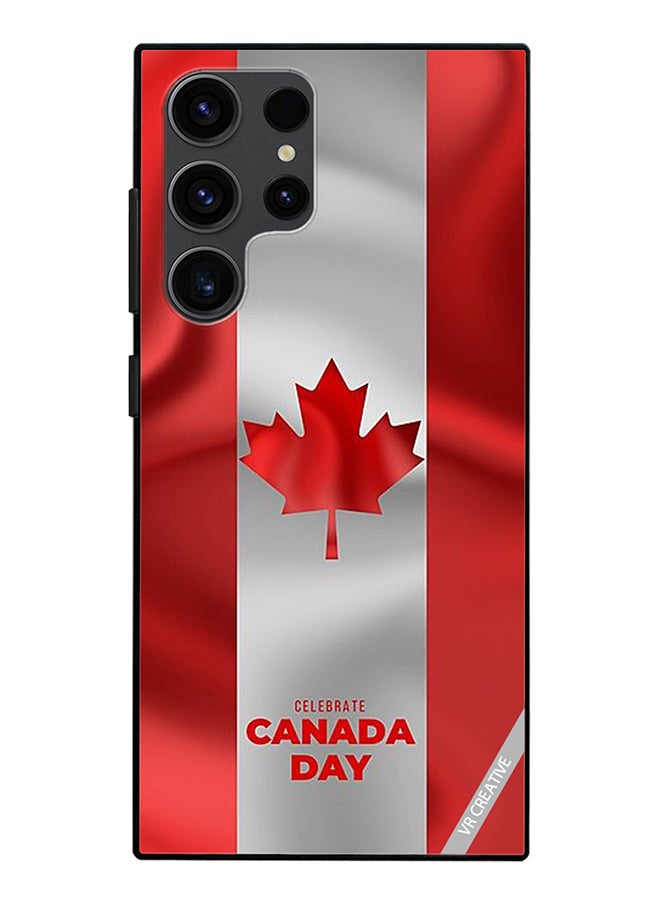 VR CREATIVE Protective Case Cover For Samsung Galaxy S24 Ultra National Flag Design Multicolour - Image 1