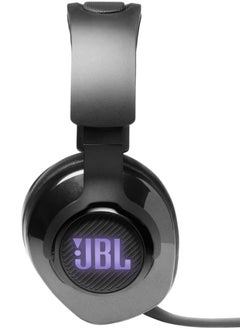JBL JBL Quantum 400 Over Ear Gaming Headset with Microphone - Black, Wired  - Image 3