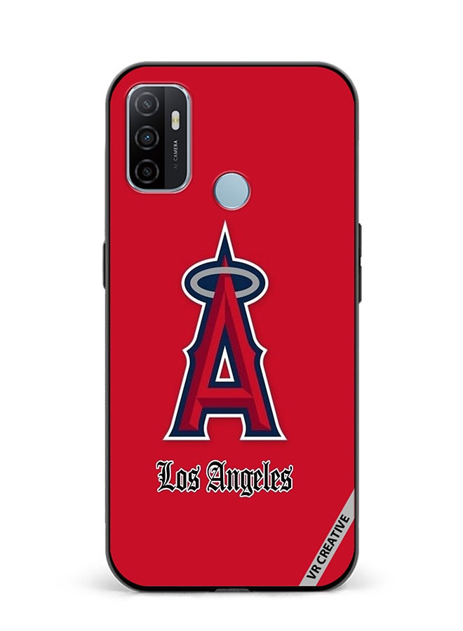 VR CREATIVE Protective Case Cover For Oppo A53 Los Angeles Design Multicolour - Image 1