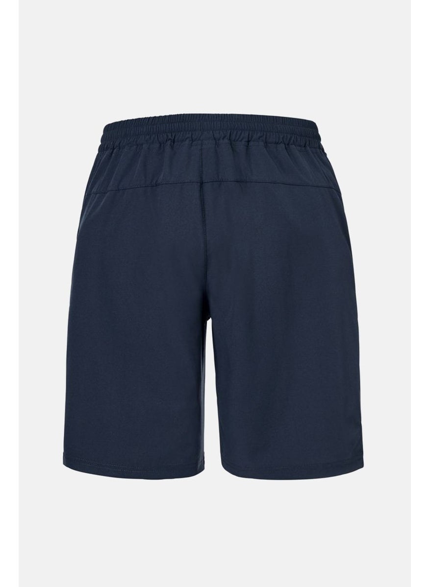 Tchibo Men Sportswear Fit Pull On Outdoor Shorts, Navy  - Image 2