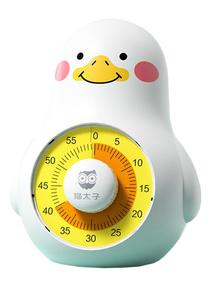 SOLARAE Rechargeable Visual Kitchen Timer, 60-Minute Countdown Alarm Clock for Kids, Silent Cooking Timer, Pomodoro Timer for Time Management in Office and Meetings. - Image 3