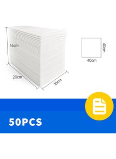 Generic Disposable Dinner Napkins with Built-in Flatware Pocket For New Year Wedding Party Linen Feel, 50 PCS of 40*40cm  - Image 3