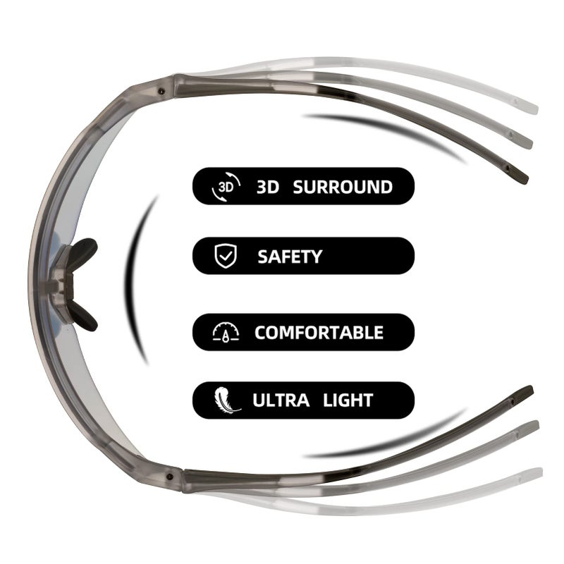 ROCKBROS Photochromic Sports Sunglasses for Men Women Cycling UV Protection - Image 4