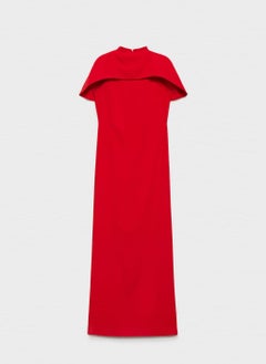 MANGO Cape Collar Straight Dress  - Image 4