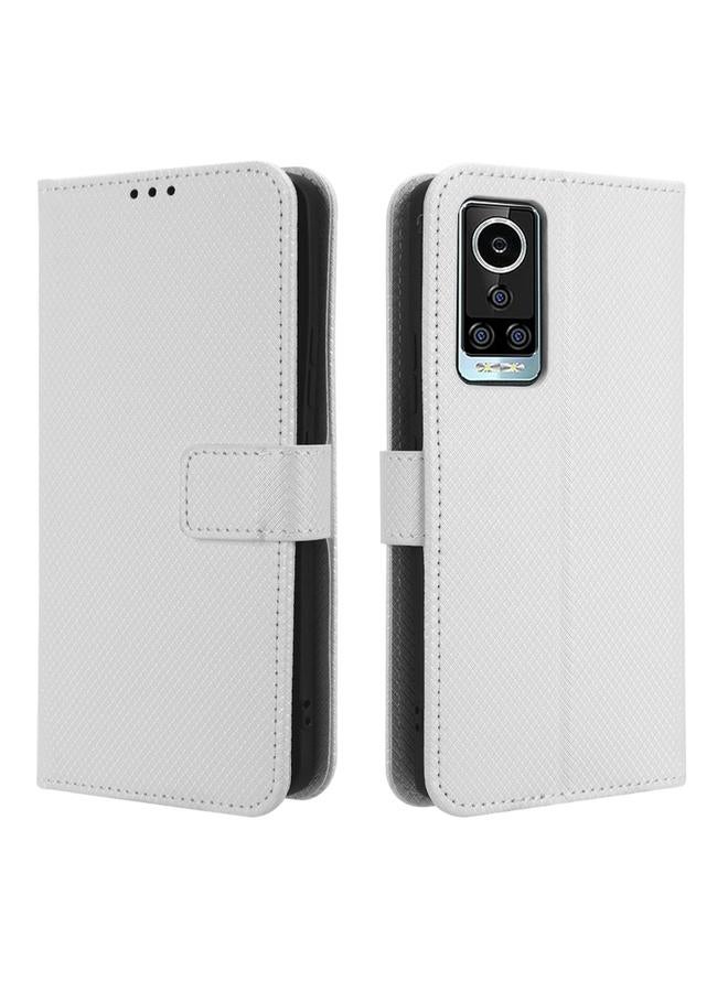 جرين تايجر جراب هاتف BLU Bold N2 مصنوع من الجلد بتصميم ماسي - Image 2