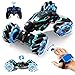Deejoy 112 Gesture Sensing RC Stunt Car 24GHz 4WD Hand Controlled Remote Control Car for Boys 812 Double Sided Rotating Off Road Vehicle 360 Flips with Lights Music for Birthday - Image 4