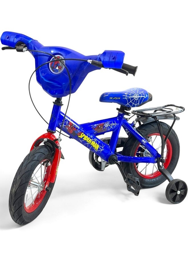 فلاش دراجة فلاش كيدز للأولاد فيها اصوات وانوار، لون ازرق، مقاس 12 من 3 سنين ل5 سنين - الوكيل الرسمي في مصر لشركة GTG TOYS - Image 3