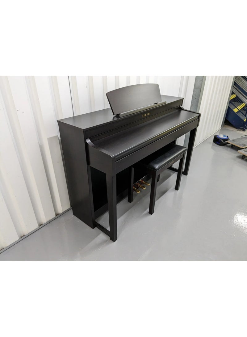 YAMAHA بيانو ياماها كلافينوفا CLP 440 الرقمي بتشطيب خشب الورد - Image 4