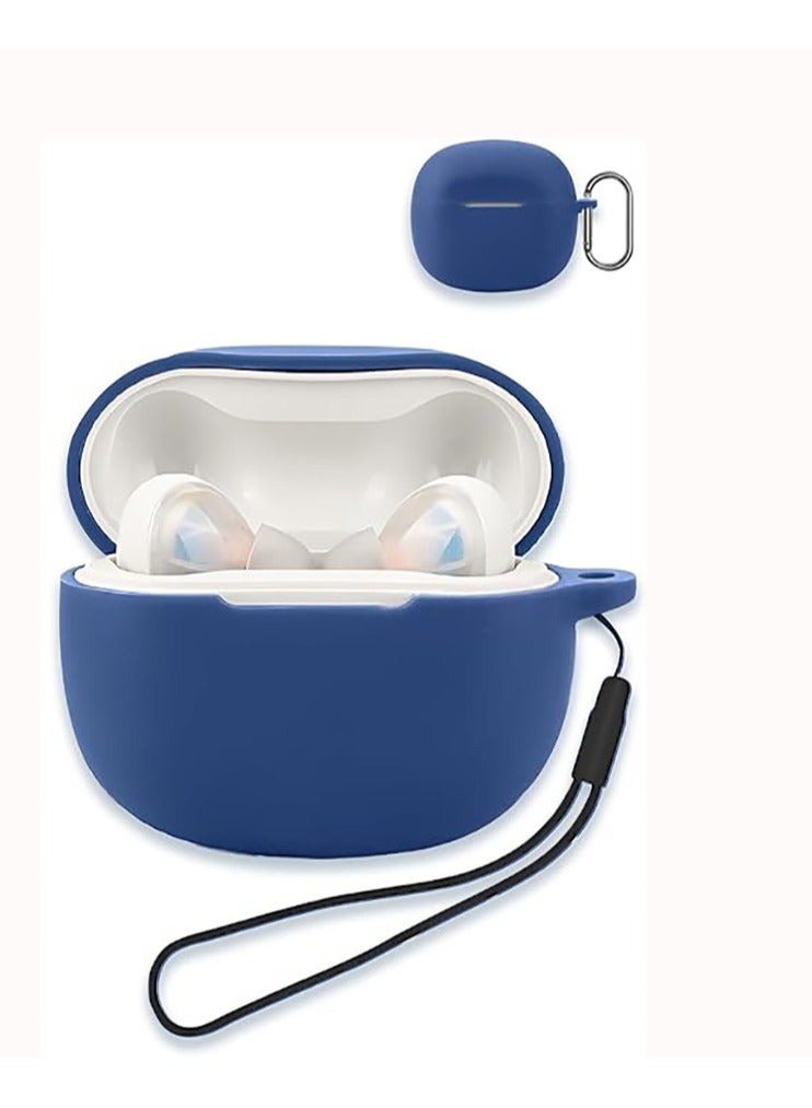 for Skulllcandy Rail Case Cover, Soft Silicone Protective Portable Scratch Shock Resistant Compatible with Skulllcandy Rail，Blue - Image 1