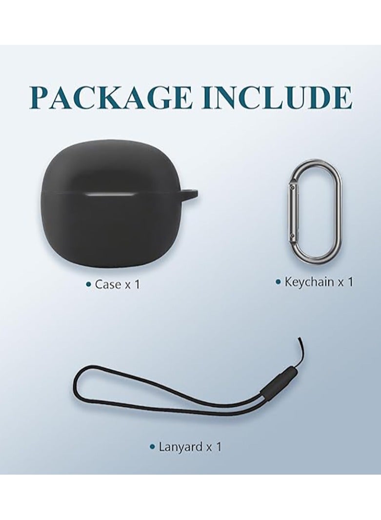 for Skulllcandy Rail Case Cover, Soft Silicone Protective Portable Scratch Shock Resistant Compatible with Skulllcandy Rail，Blue - Image 2