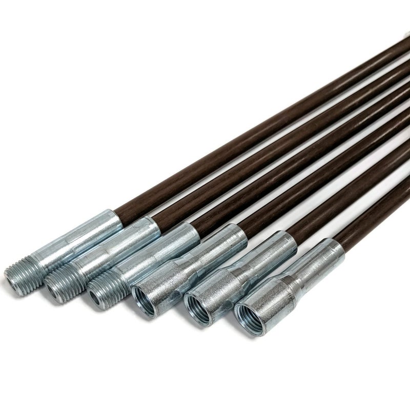 Midwest Hearth Midwest Hearth Fiberglass Chimney Rod Kit 18Foot Made in USA 