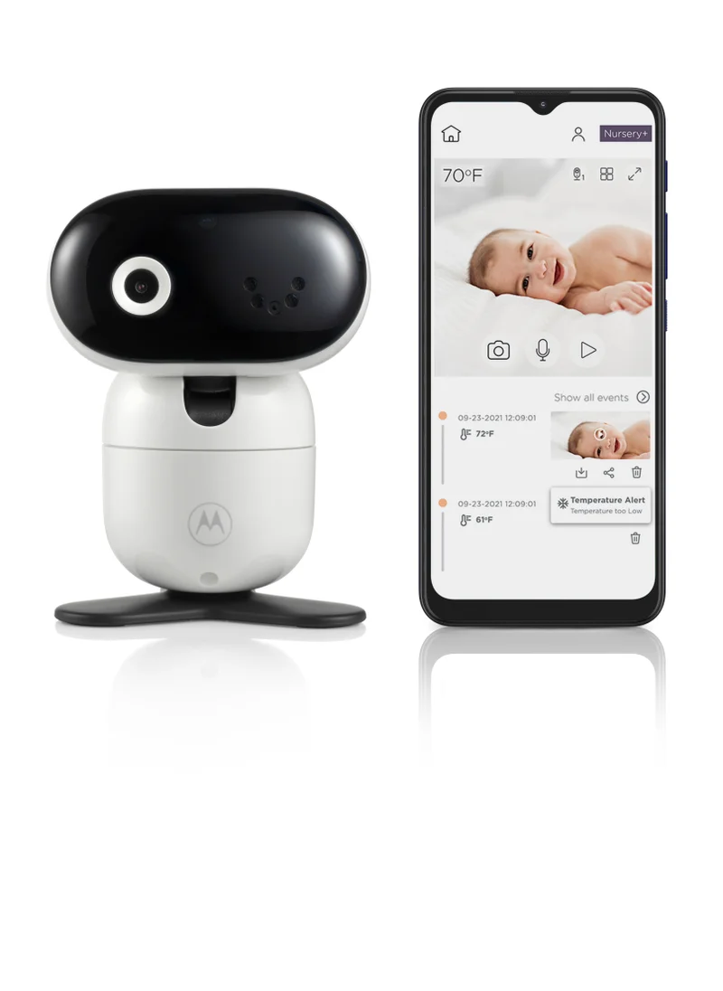 Motorola Baby Video And Audio Monitor - With Camera - Pan, Tilt, Zoom And Night Vision