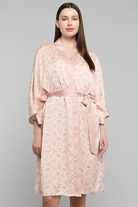 أر أند بي Floral Print Sleep Robe