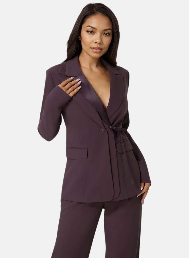 bebe Tailored Double Collar Blazer - Image 4