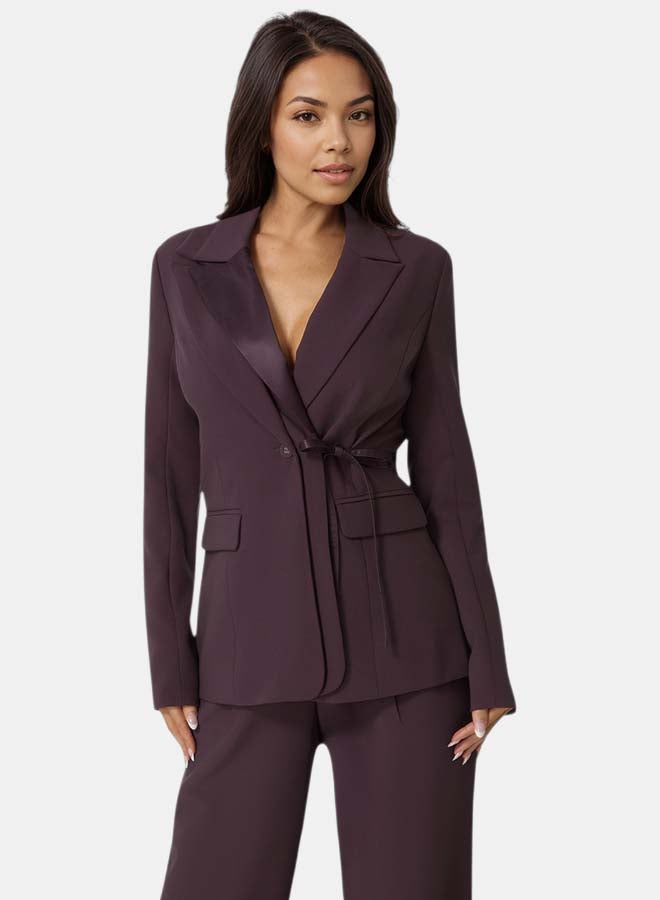 bebe Tailored Double Collar Blazer - Image 1