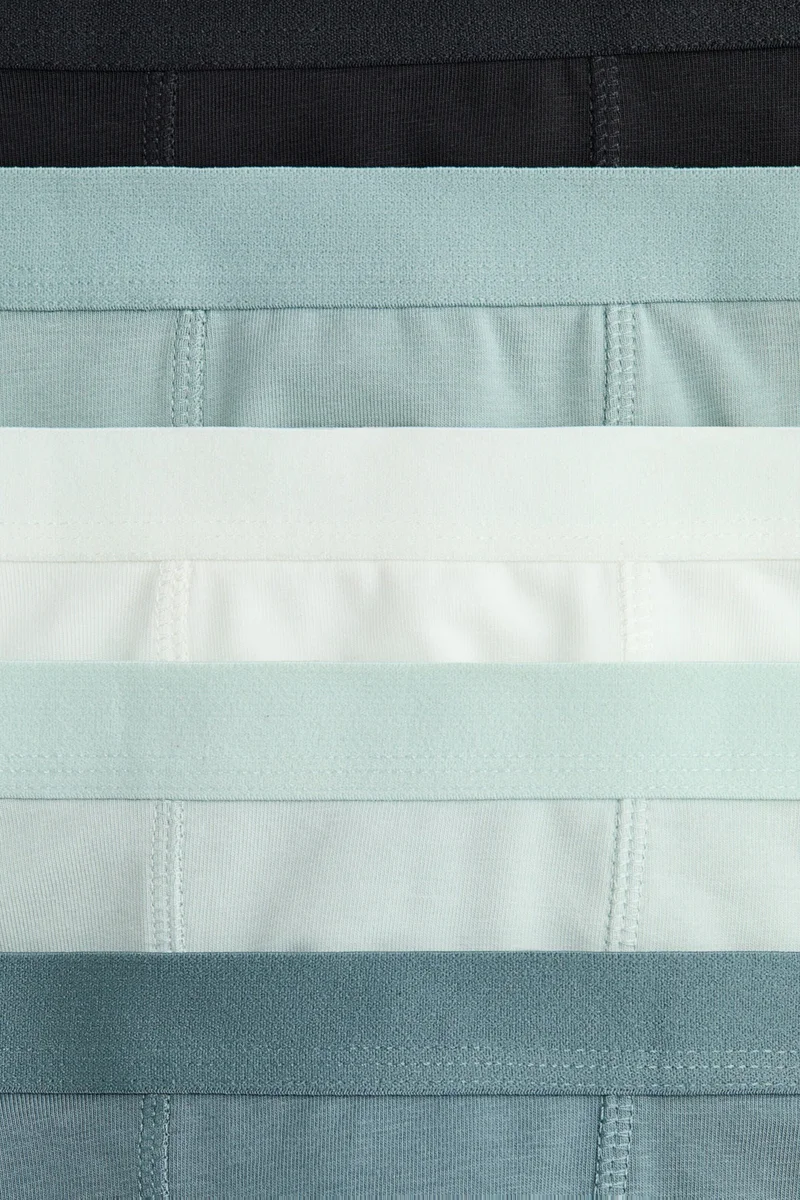 H&M  5-pack cotton trunks for Men | Best Price UAE