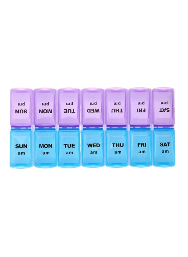 Portable Weekly Medicine Box Organizer - Image 1