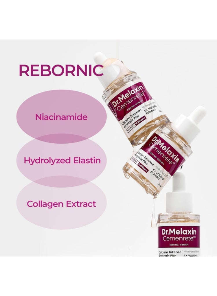 دكتور ميلاكسين Dr. Melaxin Cemenrete Calcium Intense Ampoule Plus لشد البشرة وترطيبها وتقويتها - Image 5