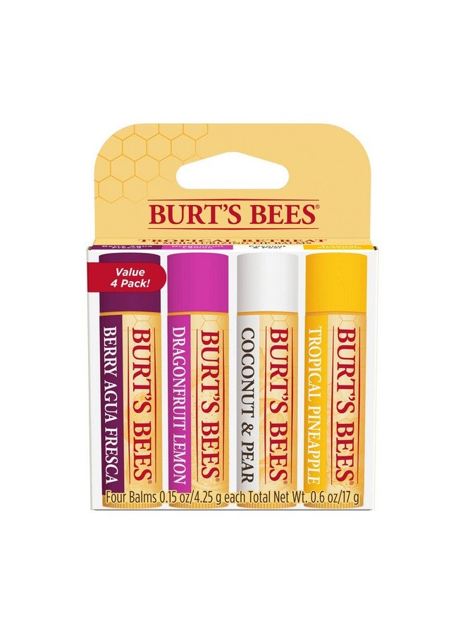 Burt's Bees BURTS BEES Tropical Assortment Lip Balm, 0.6 OZ - Image 3